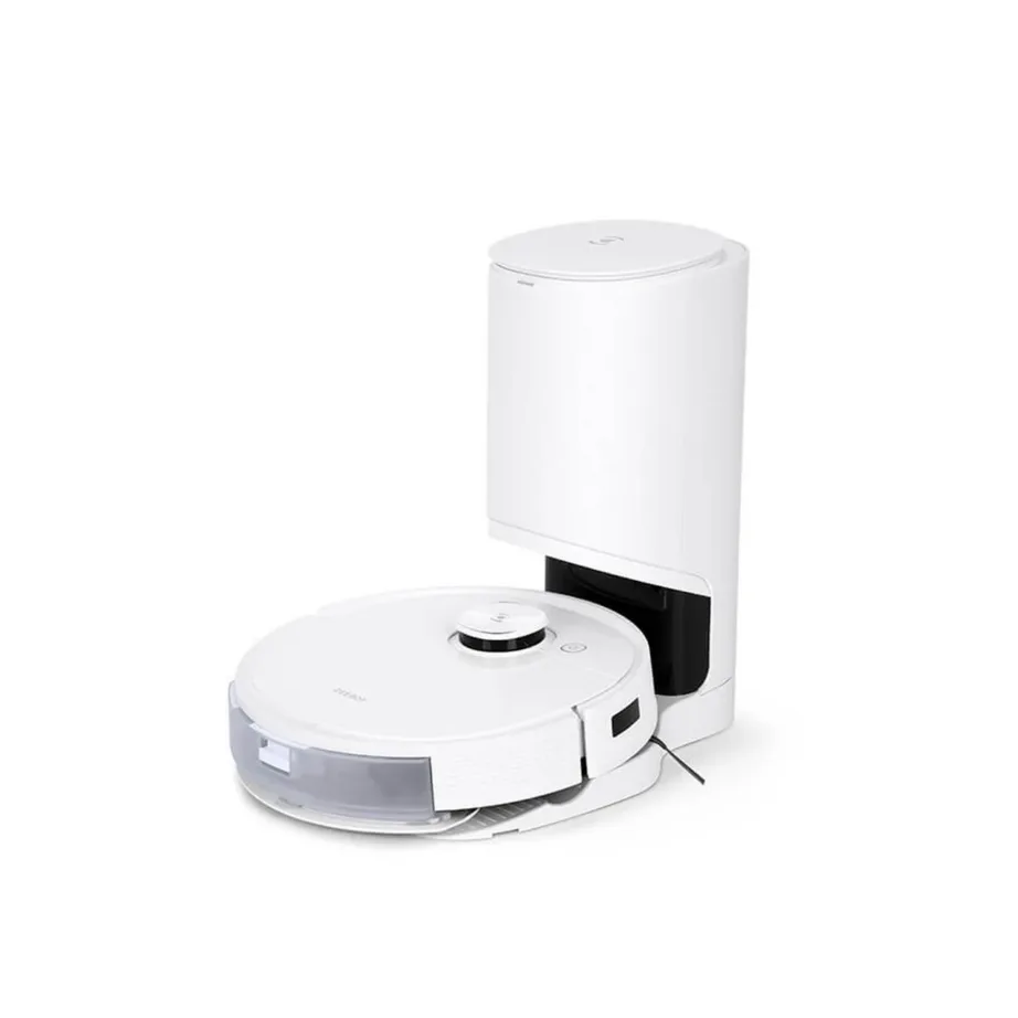 Ecovacs DEEBOT T9 CH1918 valge robottolmuimeja märg- ja kuivpuhastusega, automaatse tühjendusjaamaga