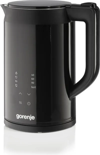 must roostevabast terasest veekeetja Gorenje digitaalne displei