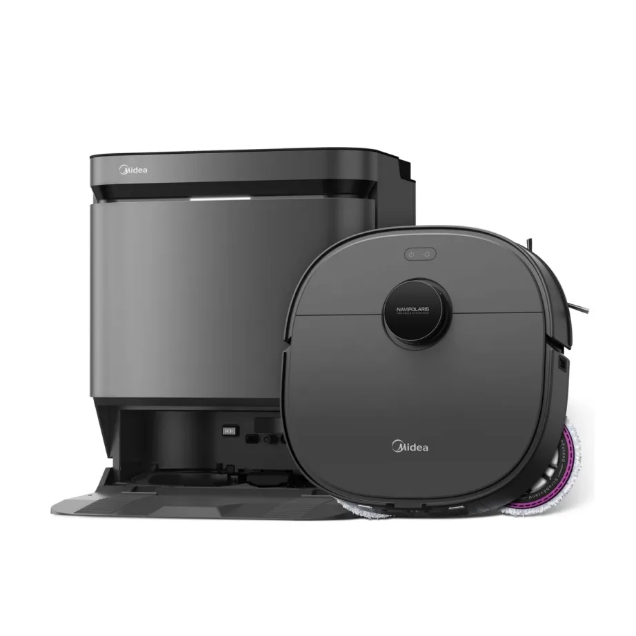 Midea V15 must märg- ja kuivrobot-tolmuimeja laseriga, 3 L tolmuanum, 16 200 Pa – 5