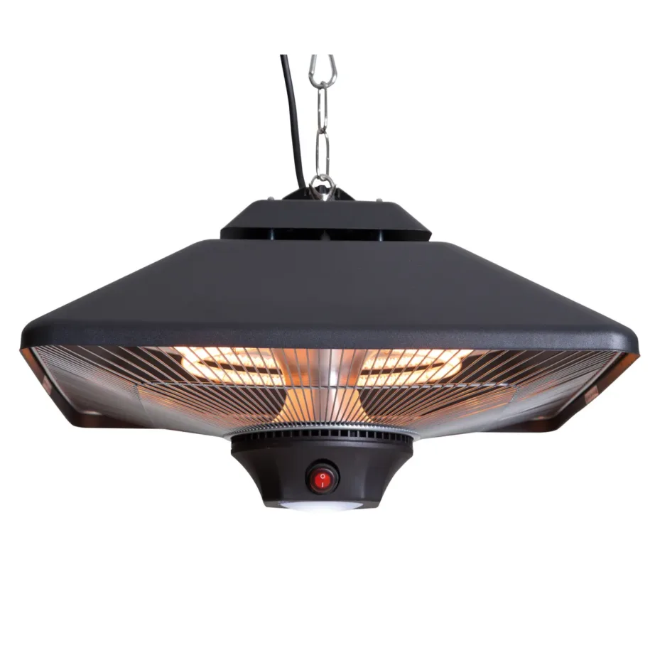 SUNRED CE17SQ-B Spica Bright Hanging 2000 W must infrapuna laesoojendi IP24