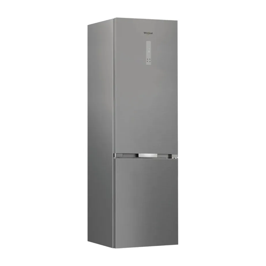 Whirlpool WHK 26402 XP4E hõbedane No Frost kombikülmik, alumise sügavkülmaga 60 cm