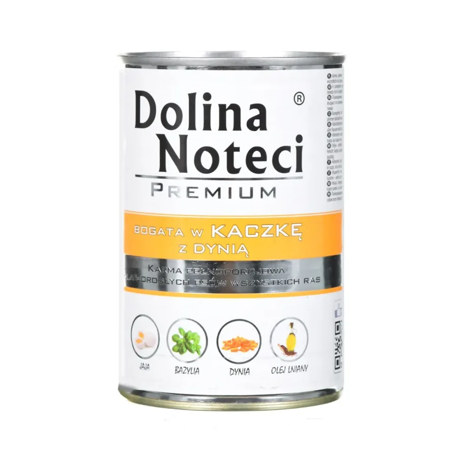 DOLINA NOTECI Premium Rich in Duck and Pumpkin 400 g märgtoit täiskasvanud koertele
