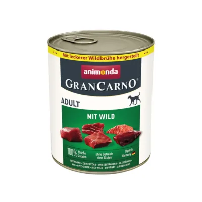Animonda GranCarno ulukilihaga koeratoit 800g konserv