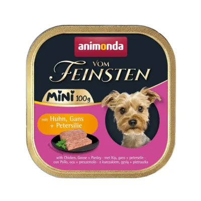 kana ja hane märgtoit väikestele koertele, Animonda Vom Feinsten