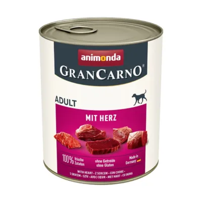 märg koeratoit sealihaga Animonda GranCarno 800g purk