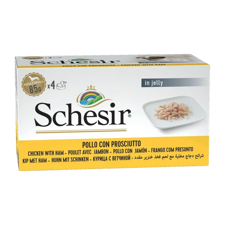 Schesir kanaliha ja singiga gluteenivaba märgtoit koertele 4 x 85g