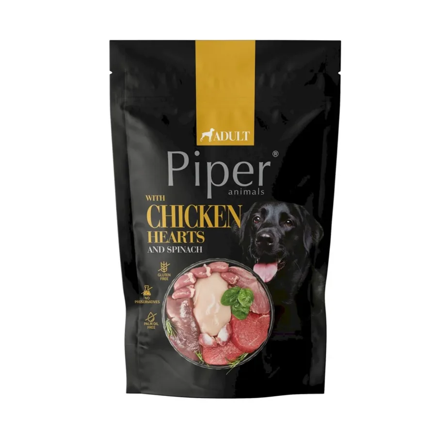 Dolina Noteci Piper 500 g gluteenivaba kana südamega täistoit märgtoit täiskasvanud koertele
