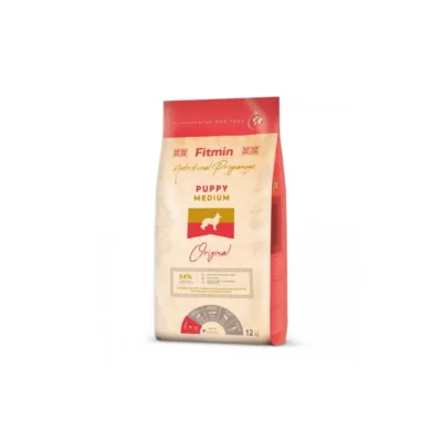 Fitmin Medium Puppy gluteenivaba kutsikatoit 12 kg pakk