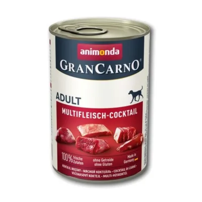 veiseliha märgtoit koertele Animonda GranCarno Adult 400g