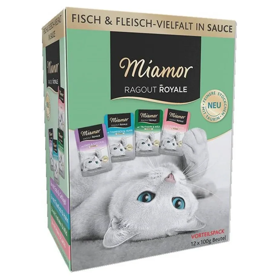 Miamor Ragout Royale 12x100g täiskasvanud kassidele teraviljavaba märgtoit multipakendis