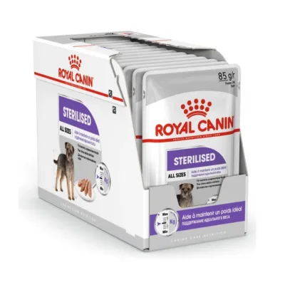Royal Canin märgtoit steriliseeritud koertele, karp